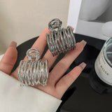 Hivava  - jewelry New Irregular metal Hair Claws Girl Fashion High Ponytail Clip Fixed Hairpin Claw Clip Advanced Sense Hair accessories Headwear