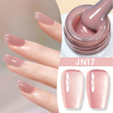 Hivava  -  Milky White Jelly Nude Gel Nail Polish 10ml White Translucent Soak Off Gel Vernis Semi Permanent Need UV Light Cure