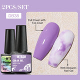 Hivava  -  Blossom Gel Nail Art Transparent Blossom Nail Polish Blooming Smook Effect Flower Gel Polish Soak off UV Nail Glue Gel