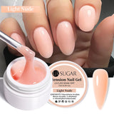 Hivava  -  15ml Extension Gel Nail Polish Hard Jelly Build Nail Gum Clear Nude Natural Color French Soak Off UV Construction Gel