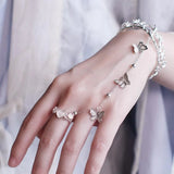 Hivava  -  New Anime Tian Guan Ci Fu Bracelet Ring Women Fashion Adjustable Butterfly Finger Rings Party Jewelry Gifts