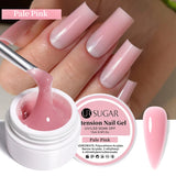 Hivava  -  15ml Extension Gel Nail Polish Hard Jelly Build Nail Gum Clear Nude Natural Color French Soak Off UV Construction Gel