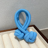 Hivava  -  High Ponytail Rubber Bands Hair Band Elastic Head Rope For Women Korean Scrunchies Hair Tie Knotted Hair Ropes Hair Accessories