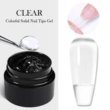 Hivava   -  White Black Painting Gel Polish 5ml Professional Super Texture Line Flower Drawing Gel Soak Off UV Nail Art Gel