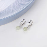 Hivava  -  Color Hetian Jade Earrings for Women Girls Gift Green And refreshing Jewelry