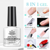 Hivava  -  10ml Watercolor Nail Gel Clear Transparent Gradient Flower Effect Semi Permanent Soak Off UV LED Gel Nail Polish