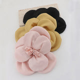 Hivava  -  21M Rose Pin Brooches Women's Black Handmade Flower Brooch Wedding Style Accessories