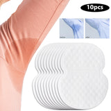 White Underarm Pads Dress Clothing Perspiration Deodorant Pads Armpit Care Sweat Absorbent Pads Deodorant for Men Summer Sport