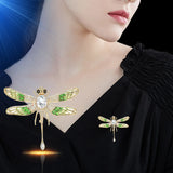 Hivava   Elegant Wings Can Shake The Dragonfly Brooch Sports Object Brooch Accessories