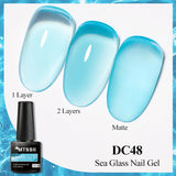 Hivava  -  Macaron Gel Nail Polish Spring Summer Candy Pink Blue Color For Manicure Semi Permanent Soak Off Nail Art Gel Varnishes