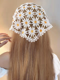 Hivava   -  Bohemia Headband Hairbands Turban Hair Scraf Summer Printing Fringe Triangle Bandana Women Fashion Hair Accessories