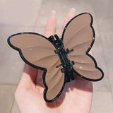 Hivava  Big Butterfly Hair Claw Hairpin for Women Girls Acrylic Hair Accessories Hair Clips Crab Sweet Styling Tools Barrettes Headwear