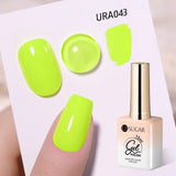 Hivava  -  15ml Mint Green Jelly Nail Gel Nude Gel Nail Polish White Translucent Soak Off Gel Vernis Semi Permanent Long Lasting