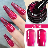 Hivava  -  Milky White Jelly Nude Gel Nail Polish 10ml White Translucent Soak Off Gel Vernis Semi Permanent Need UV Light Cure