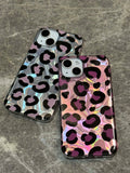 Hivava  -  Leopard Hot Water-ripple Back Cover For Iphone 13Pro 11 13 14 15Pro 14ProMax 13ProMax 14Pro 15 Pro Max 12Pro 12 Phone case