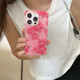 Hivava Spring Pink Peony Flowers Phone Case For Iphone 15promax 14 15Pro 13ProMax 12Pro 13 15 Pro Max 14Pro 12 Summer Ins Fundas Shell