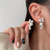 Hivava  -  Korean Style Temperament Tassel Pearl Earrings Female Design Jewelry New Trend