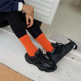 Hivava  Winter Thicken Warm Women Socks Fashion Solid Color 25% Rabbit Hair Thermal Crew Socks Soft Warmer Homewear Floor Sleeping Socks