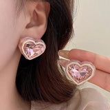 Hivava Chateau en Rose Cottagecore Princesscore Fairycore Coquette Kawaii Earrings