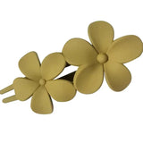 Hivava  -  Summer New Hair Clips Accessories Elegant Frosted Butterfly Flower Barrettes Women Simplicity Hairpins Simple Duckbill Headwear