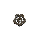 Hivava Rose Hair Clip, Unique and Stylish Metal Hair Claw for Women, Easy to Use Female Hairpin