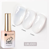 Hivava  -  15ml Mint Green Jelly Nail Gel Nude Gel Nail Polish White Translucent Soak Off Gel Vernis Semi Permanent Long Lasting