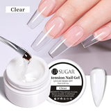 Hivava  -  15ml Extension Gel Nail Polish Hard Jelly Build Nail Gum Clear Nude Natural Color French Soak Off UV Construction Gel