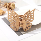 Hivava  -  Butterfly Solid Color Hair Claws Hair Clips Girls Korean Ponytail Headwear Styling Tools Hairpin Crabs Clips For Hair