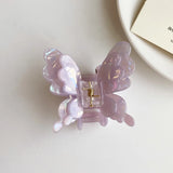 Hivava  -  Double-Layered Butterfly Crab Barrette For Women Crab Hair Pins Accessories Anniversary Gift Ladies New Year’s Day Crab Clip