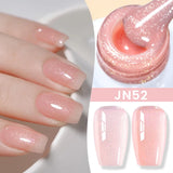 Hivava  -  Milky White Jelly Nude Gel Nail Polish 10ml White Translucent Soak Off Gel Vernis Semi Permanent Need UV Light Cure