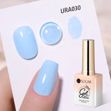 Hivava  -  15ml Mint Green Jelly Nail Gel Nude Gel Nail Polish White Translucent Soak Off Gel Vernis Semi Permanent Long Lasting