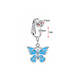 Hivava  1PC Fake Piercing Belly Button Rings Fake Belly Rings Butterfly Clip On Umbilical Navel Piercing Cartilage Earrings Body Jewelry