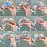 Hivava Heavenly Butterfly Garden Cottagecore Princesscore Fairycore Soft Girl Kawaii Hair Comb Pin Accessory Set