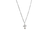 Hivava  -  sterling silver cross necklace cross-border new niche design senior sense clavicle chain