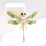 Hivava   Elegant Wings Can Shake The Dragonfly Brooch Sports Object Brooch Accessories