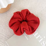 Hivava  -  New Year Red Hair Headband Rope Christmas Hairband Woman Girls Fashion Sweet Hair Ties Rubber Band Female Party Hair Accessories