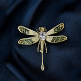 Hivava   Elegant Wings Can Shake The Dragonfly Brooch Sports Object Brooch Accessories