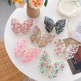 Hivava  - jewelry Trendy Women Extra Large Hair Claw Clips Coloured Decorative Design Hollow Butterfly Hairpin Hair Clip Girls Hair Accessories