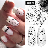 Hivava  -  Eggshell Gel Polish Milky White Semi Permanent Gel Nail Polish Lamp Varnish Soak Off UV Gel Nail Art Manicure Top Coat