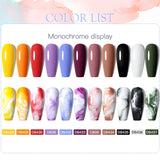 Hivava  -  Blossom Gel Nail Art Transparent Blossom Nail Polish Blooming Smook Effect Flower Gel Polish Soak off UV Nail Glue Gel