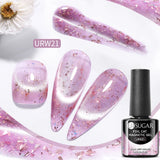 Hivava  -  7.5ml Thread Shell Gel Nail Polish Auroras Pearl Soak Off UV Nails Gel Varnish Semi Permanent Nail Art Varnish