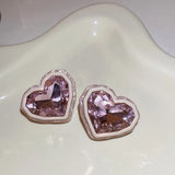 Hivava Chateau en Rose Cottagecore Princesscore Fairycore Coquette Kawaii Earrings