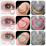 Hivava  Natural Fashion Colored Contact lenses 2pcs/pair Colorful Contact Lens For Eyes Yearly Beautiful Makeup Contact Lense