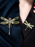 Hivava   Elegant Wings Can Shake The Dragonfly Brooch Sports Object Brooch Accessories