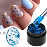 Hivava  -  8ml Metallic Painting Nail Gel Polish Gold Silver Creative Elastic Nail Gel for PaintingDrawing Magic Mirror Gel Varnish