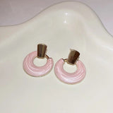 Hivava Chateau en Rose Cottagecore Princesscore Fairycore Coquette Kawaii Earrings