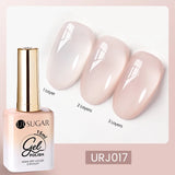 Hivava  -  15ml Mint Green Jelly Nail Gel Nude Gel Nail Polish White Translucent Soak Off Gel Vernis Semi Permanent Long Lasting