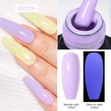 Hivava  -  7ml Fluorescent Glow In Dark Gel Nail Polish  Neon Luminous Gel Vernis Semi Permanent Nail Art UV LED Varnish Design