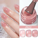 Hivava  -  10ml Blood Red Jelly Gel Nail Polish Halloween Nails Art Gel Polish Sheer Translucent Nail Gel for Winter Manicure