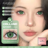 Hivava  Colorful Contact Lenses for Eyes 1pair Fashion Blue Eye Contacts Brown Lenses Gray Pupils Yearly Cosmetic Green Lenses